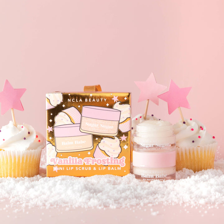 Ornament Mini - Vanilla Frosting Lip Scrub + Balm Set