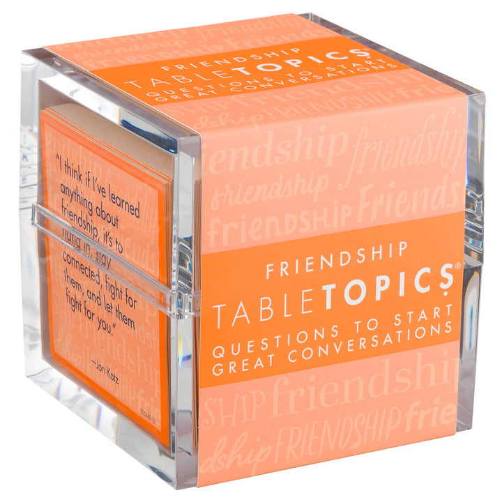 TABLETOPICS FRIENDSHIP - Conversation Game for Friends