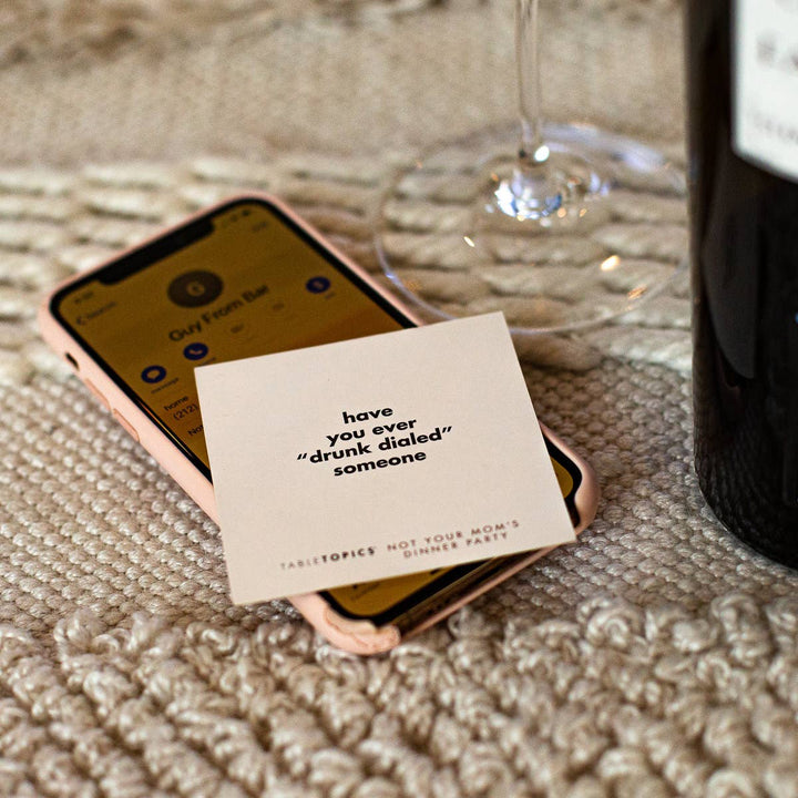 TABLETOPICS NOT YOUR MOM′S DINNER PARTY - Conversation Starter