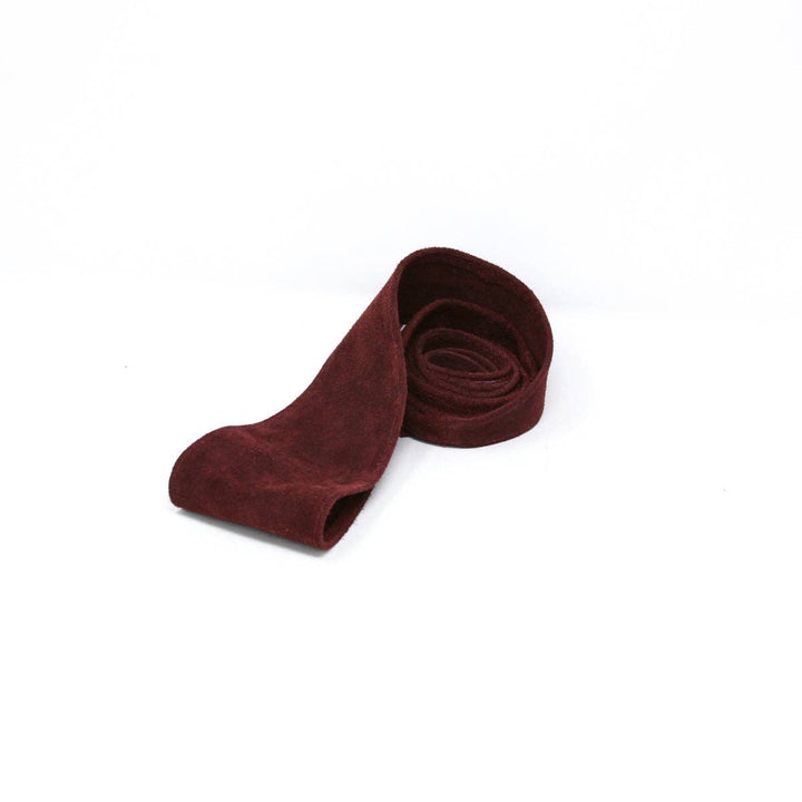 Thin Suede Wrap Belt