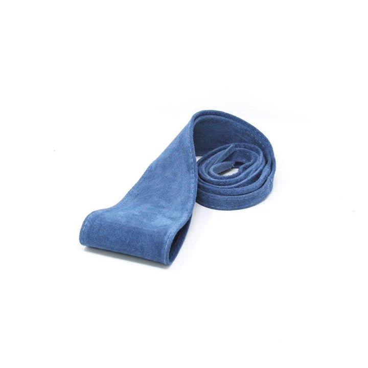 Thin Suede Wrap Belt