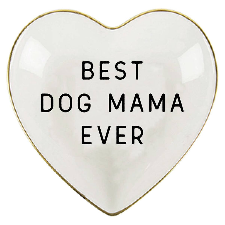 Ceramic Trinket Tray | Best Dog Mama Ever