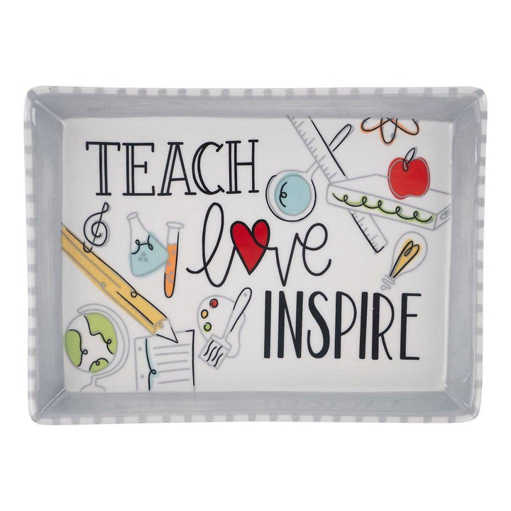 Teach Love Inspire Trinket Tray