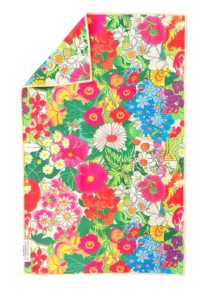 Camellia: Double-Sided Hand Towel