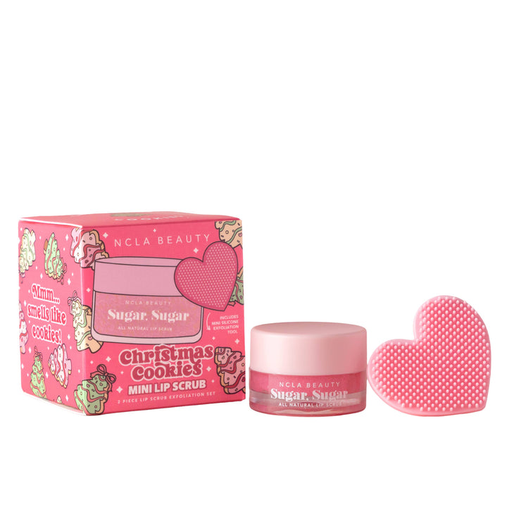 Ornament Mini - Christmas Cookies Lip Scrub + Scrubber