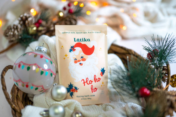 Santa Fizzing Bath Soak – Peppermint Holiday Treat 🎅🏻