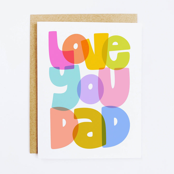 Love You Dad Card