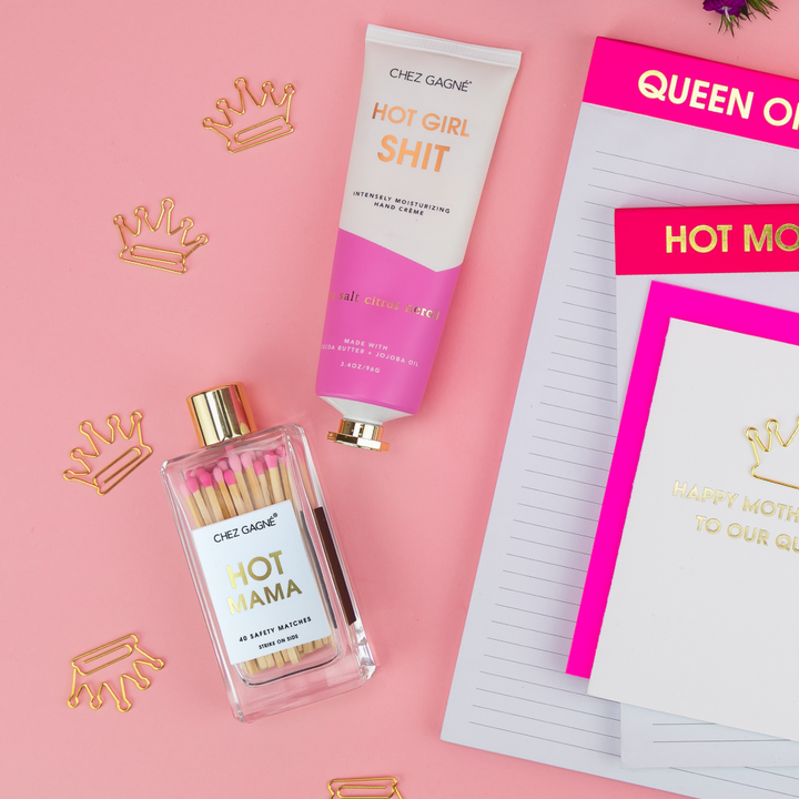 Hot Mama - Glass Bottle Safety Matches