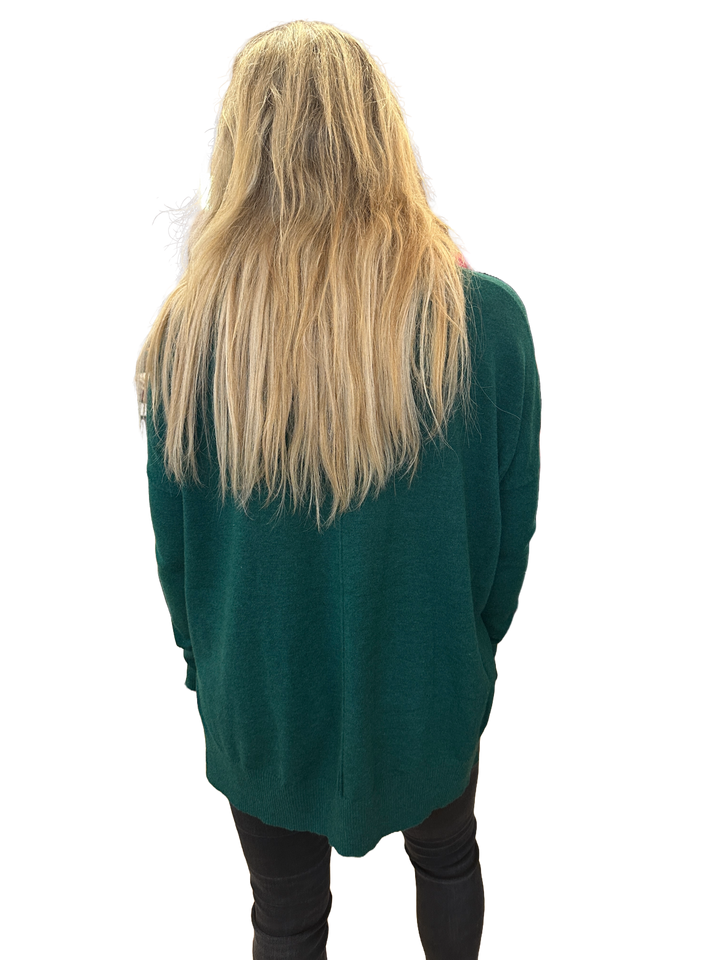 The Miranda Sweater- Pine Green