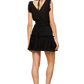 The Lyra Mini Dress- Black