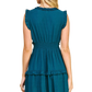 The Fillipa Mini Dress- Teal