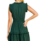 The Fillipa Mini Dress- Forest Green