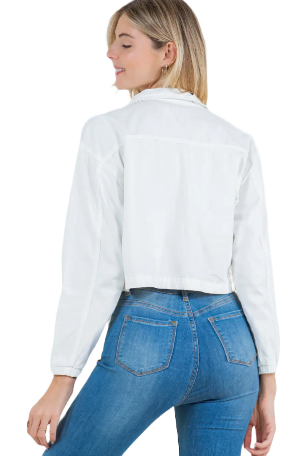 The Pippa Jacket- White