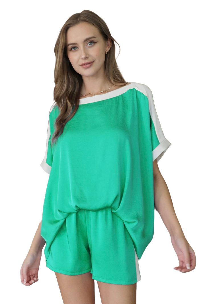 The Millicent Blouse- Green