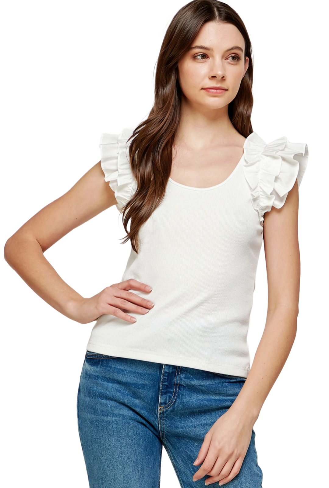 The Cassidy Top- White