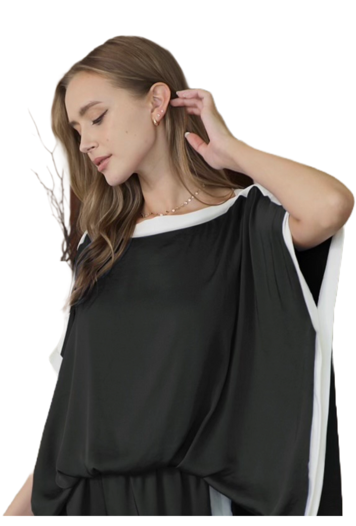 The Millicent Blouse- Black