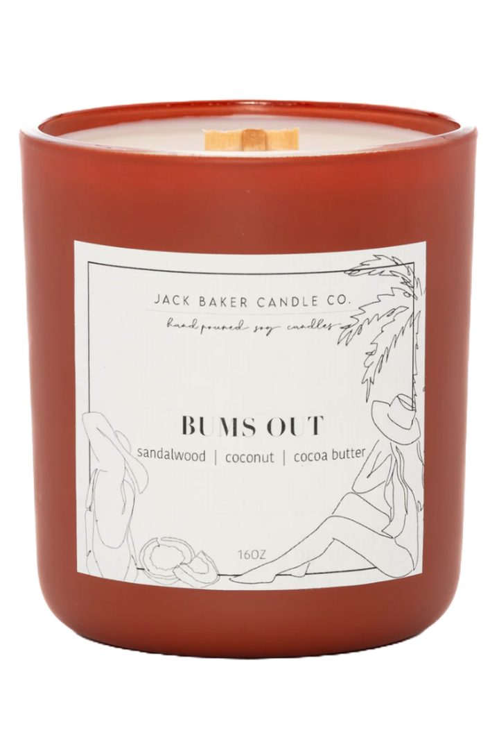 "Bums Out" Candle