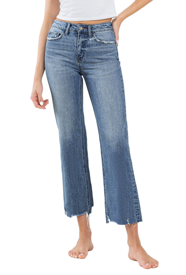 High Rise Wide Leg Jeans