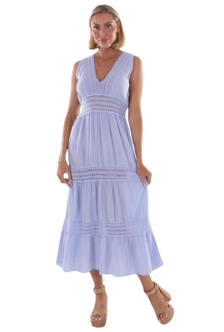 The Arizona Midi Dress- Periwinkle – Love Bella The Arizona Midi Dress- Periwinkle – Love Bella