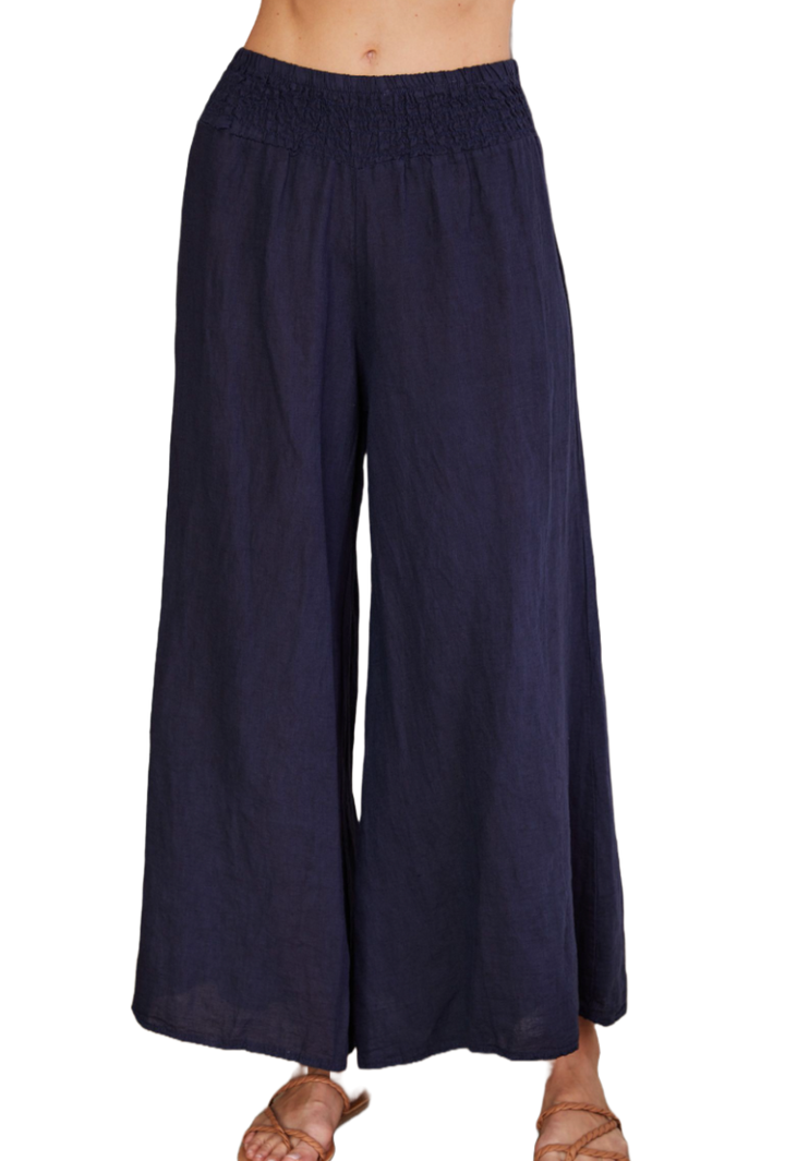 The Amiyah Pant- Navy Blue