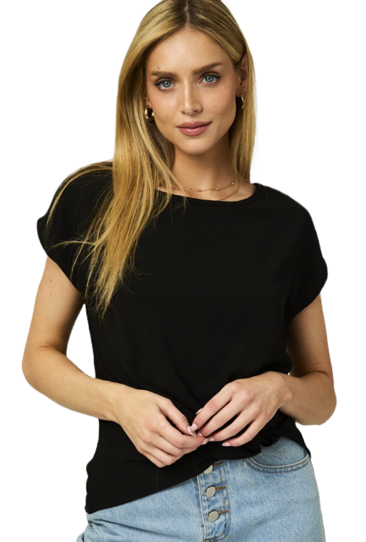 The Mahalia Top- Black