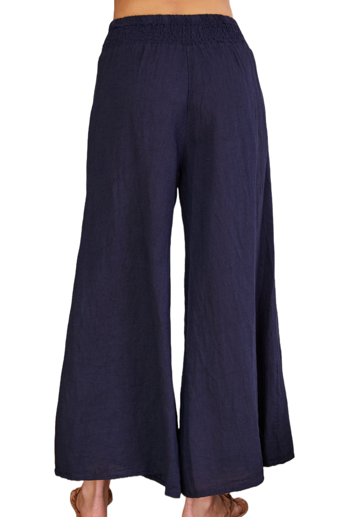 The Amiyah Pant- Navy Blue