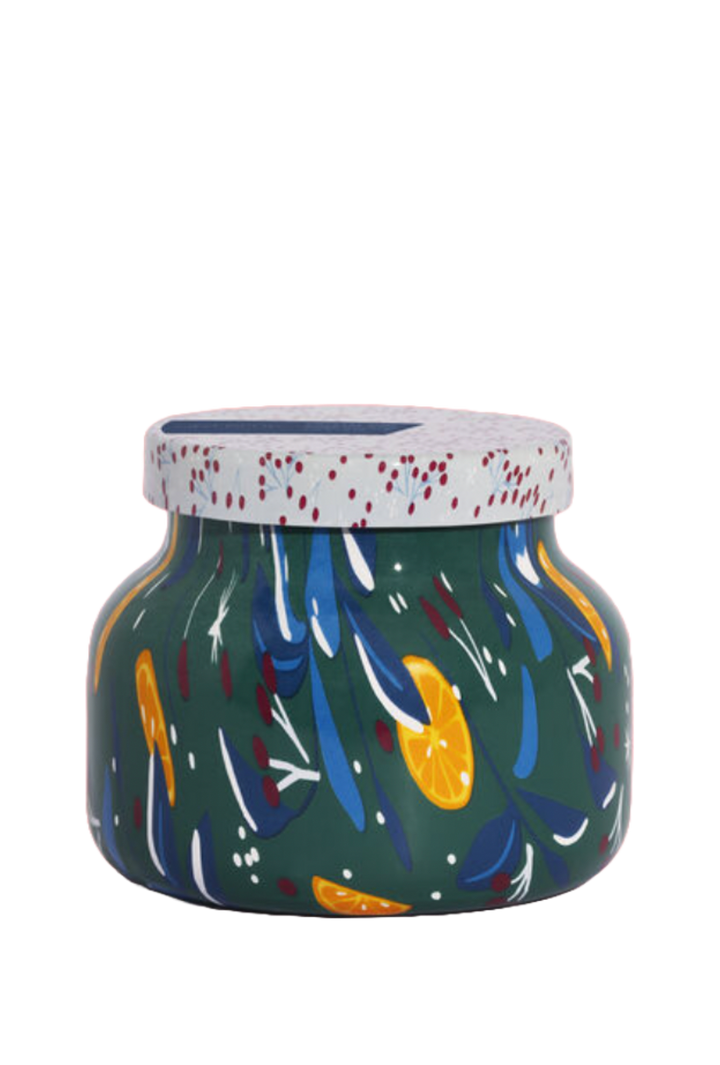 Volcano Holiday Pattern Play Petite Jar, 8 oz