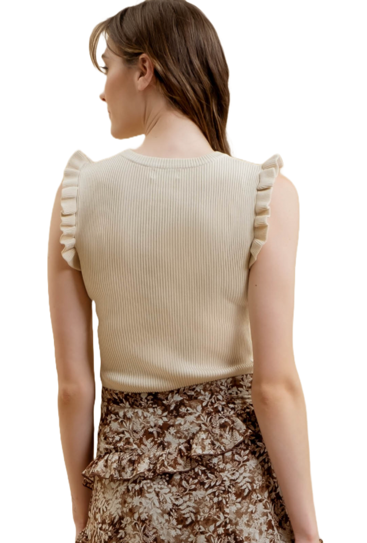 The Gwen Top- Taupe