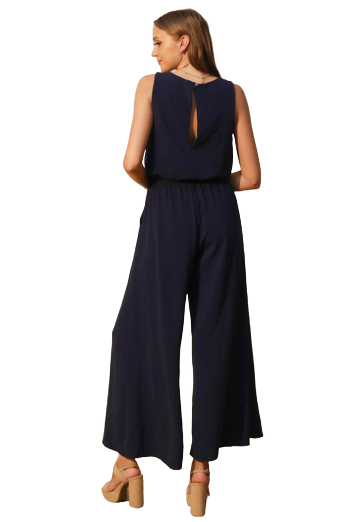 The Isra Jumpsuit- Navy