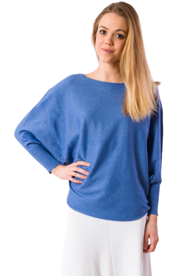 The Arna Sweater- Blue