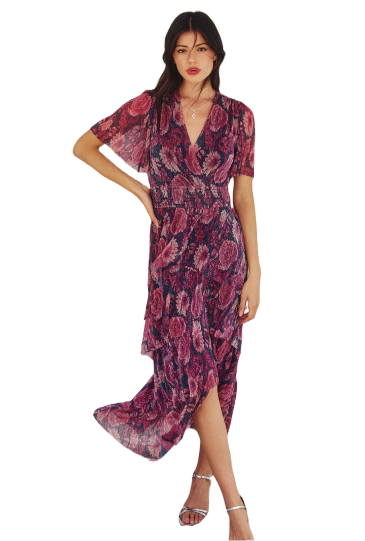 The Lilee Midi Dress- Floral