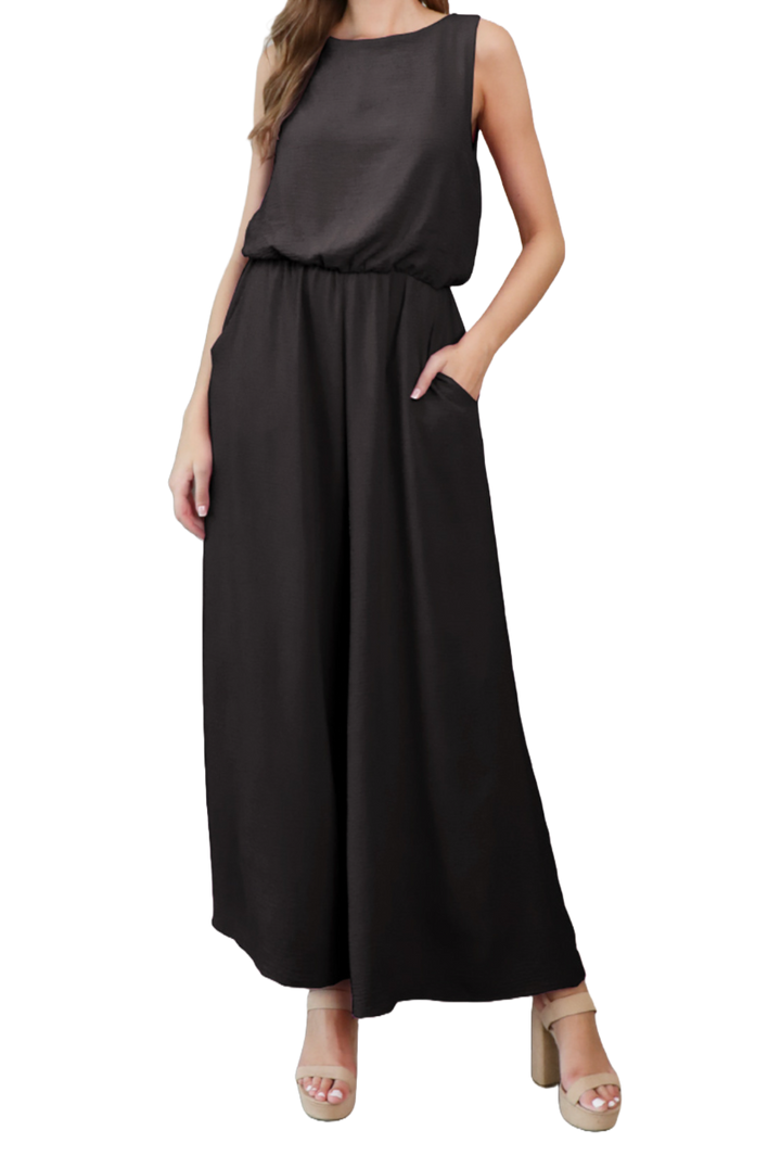 The Isra Jumpsuit- Black