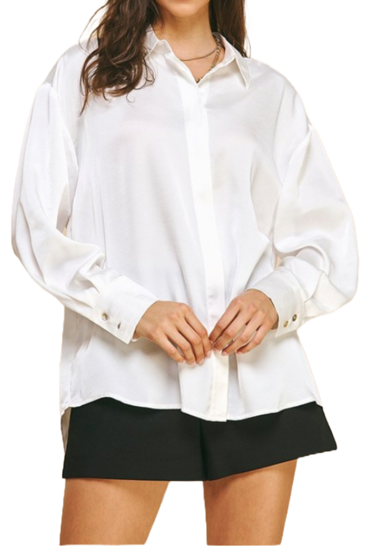 The Gemma Blouse- Off White