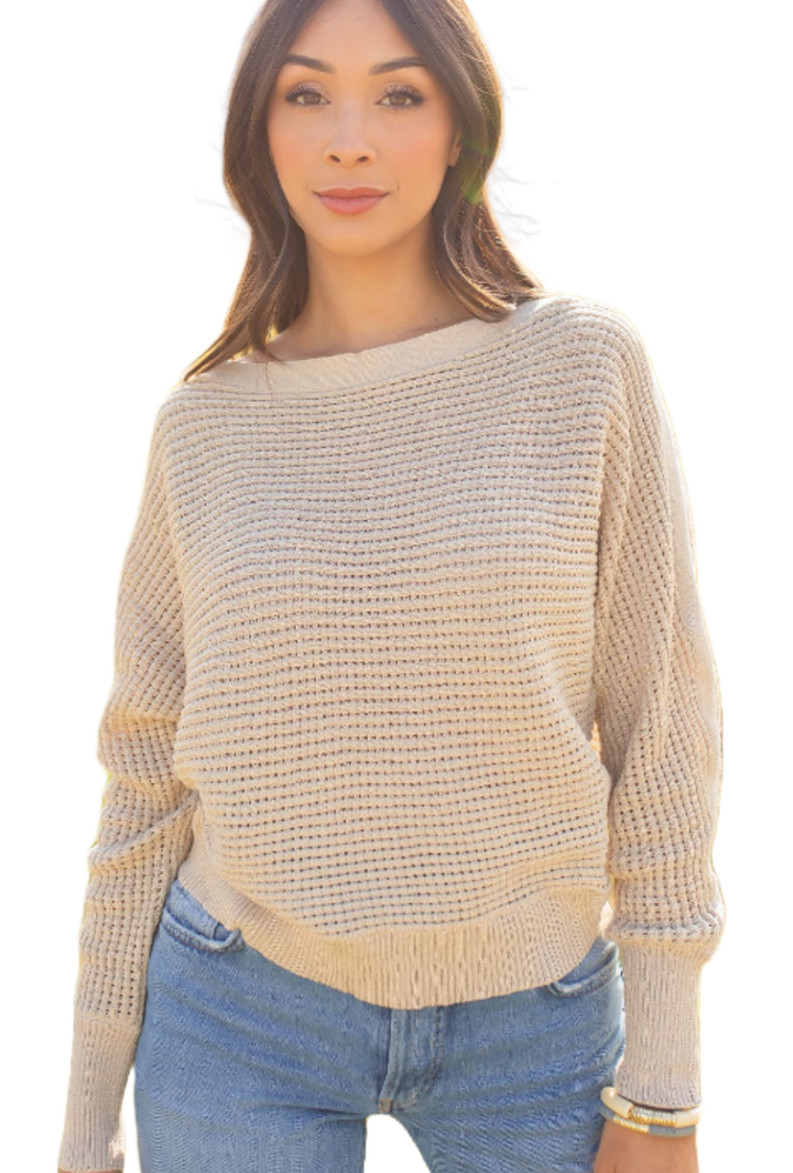 The Veronica Sweater- Gold