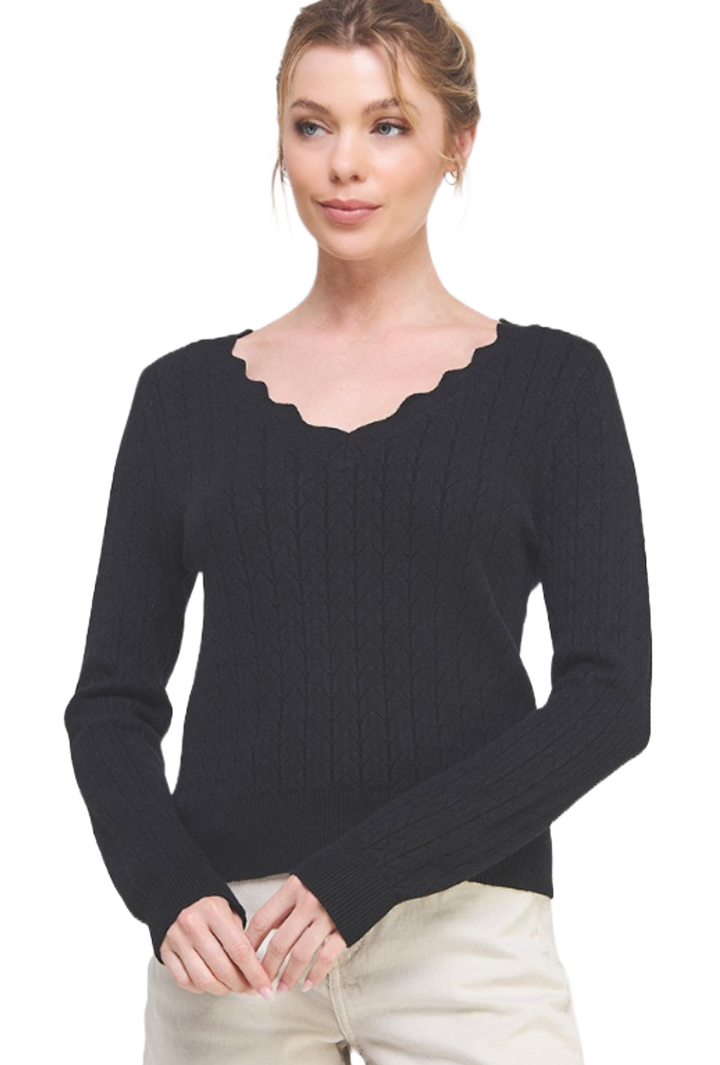 The Joyce Top- Black