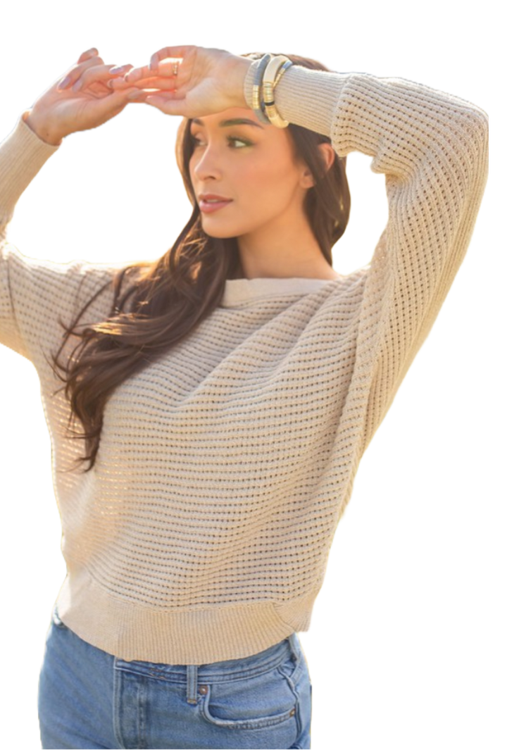 The Veronica Sweater- Gold