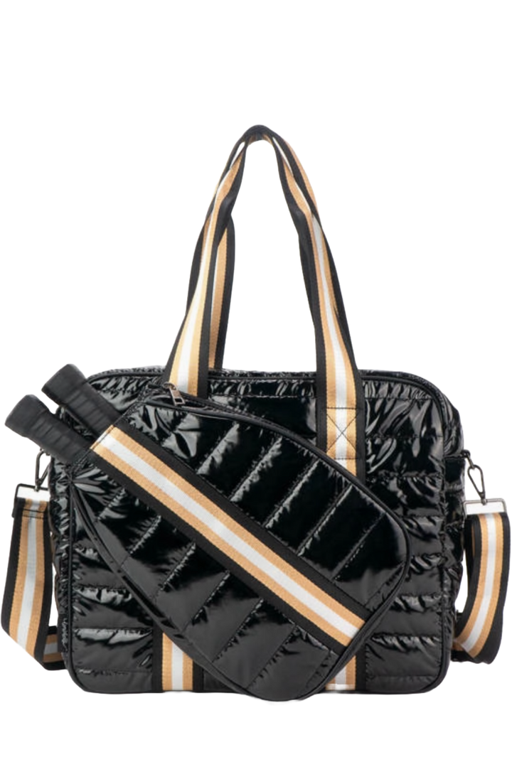 Pickleball Bag- Black and Gold