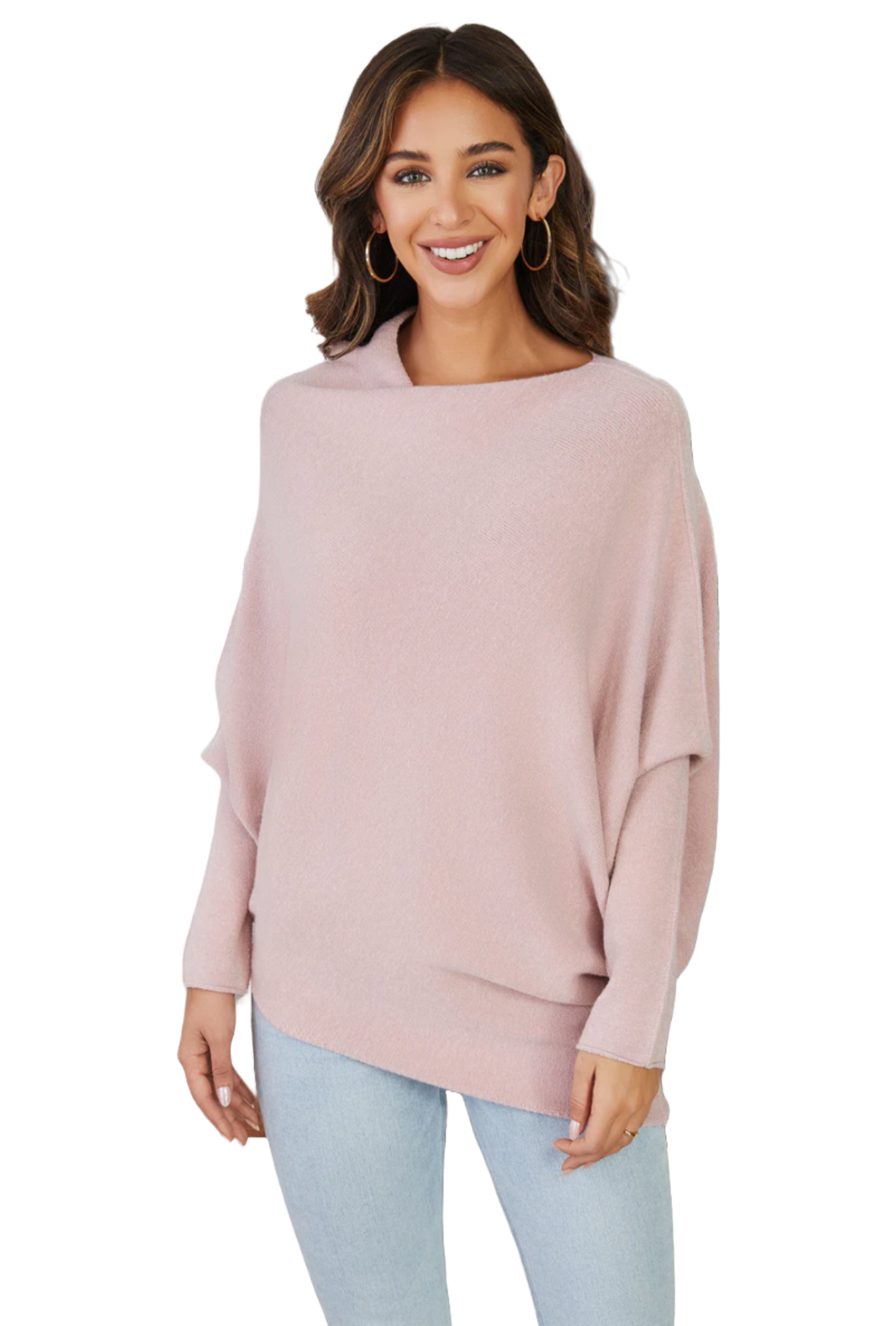 The Debbie Sweater- Light Pink