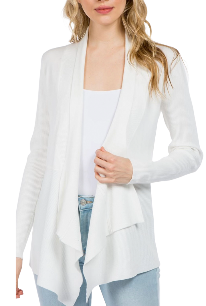 The Grace Cardigan- White