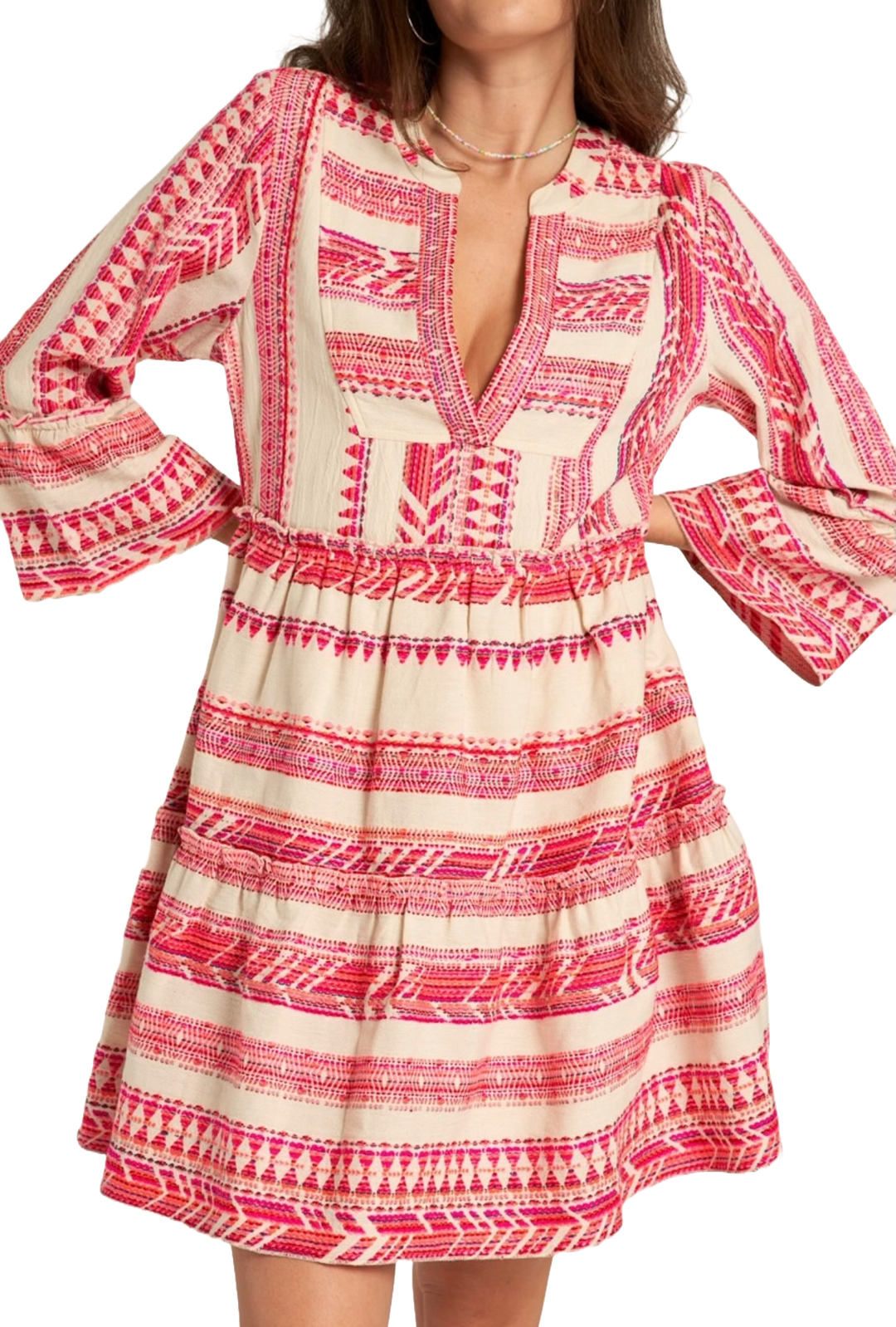 The Ivey Mini Dress- Pink