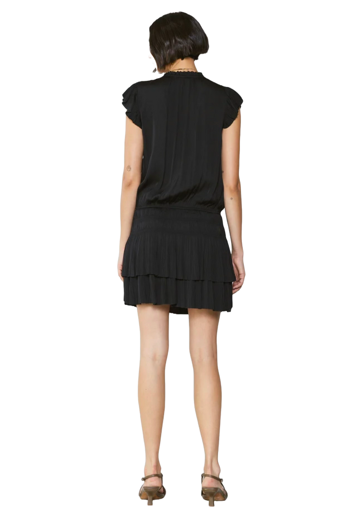 The Lynette Mini Dress- Black