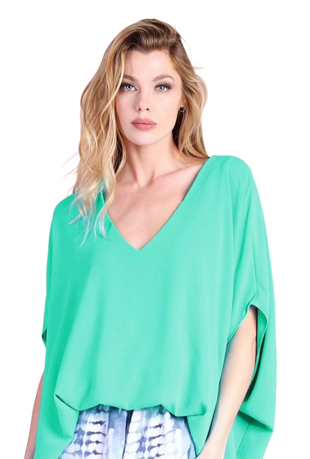 The Lawson Blouse- Kelly Green