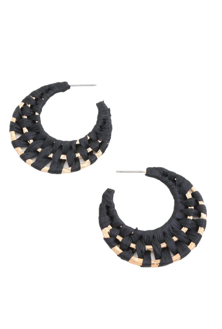 The Banks Earring- Black