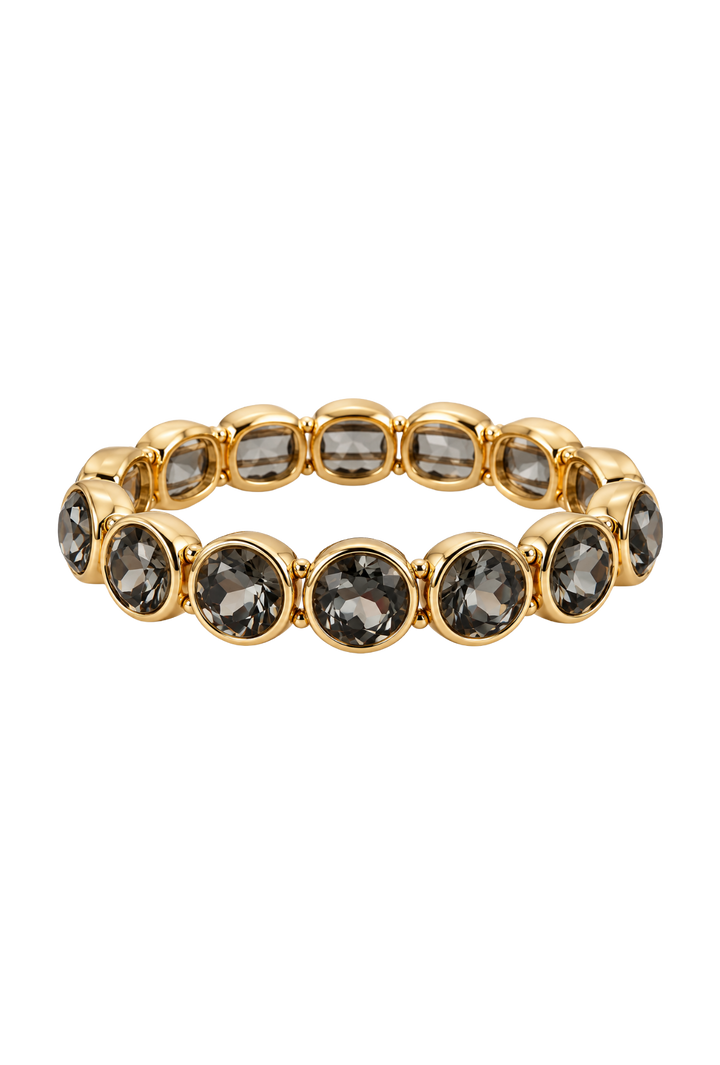 The River Bracelet- Charcoal