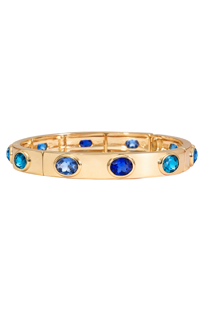 The Ingrid Bracelet- Blue Multi