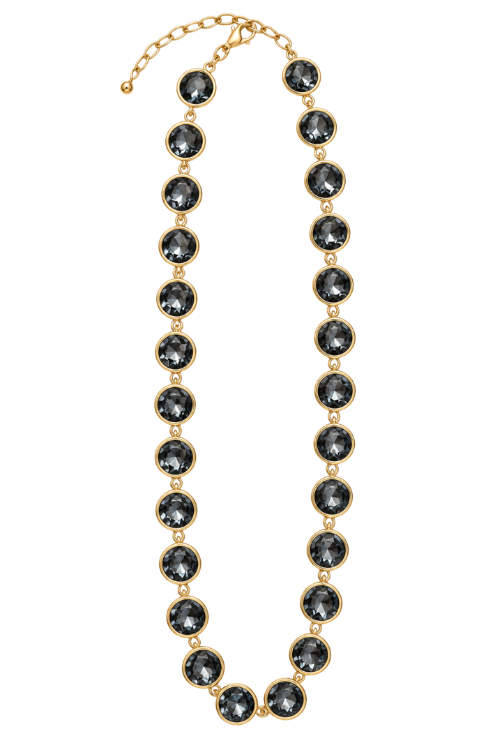 The Starr Necklace- Charcoal