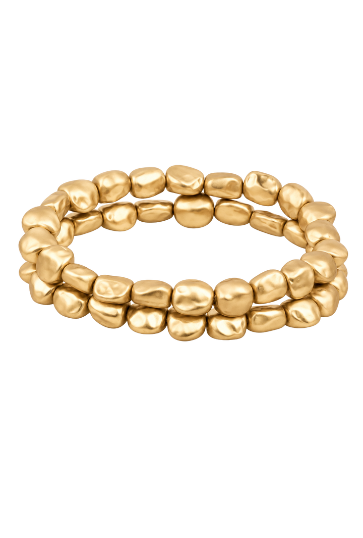 The Theresa Bracelet- Matte Gold