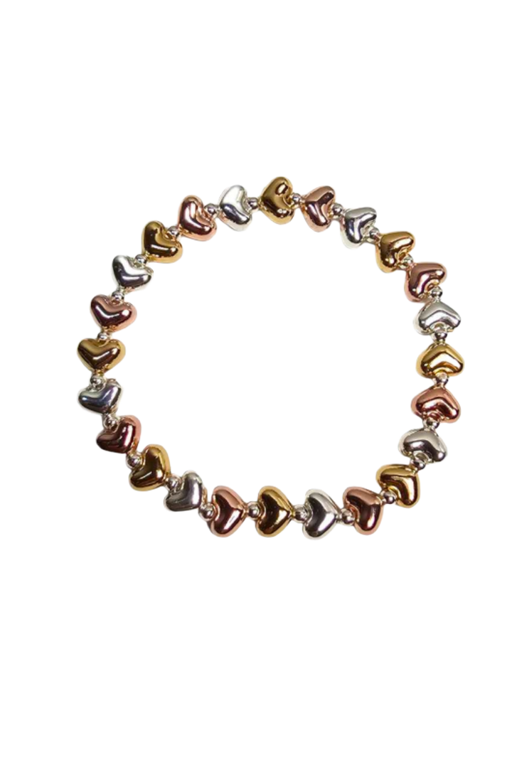The Claudia Bracelet- Rose Gold Multi
