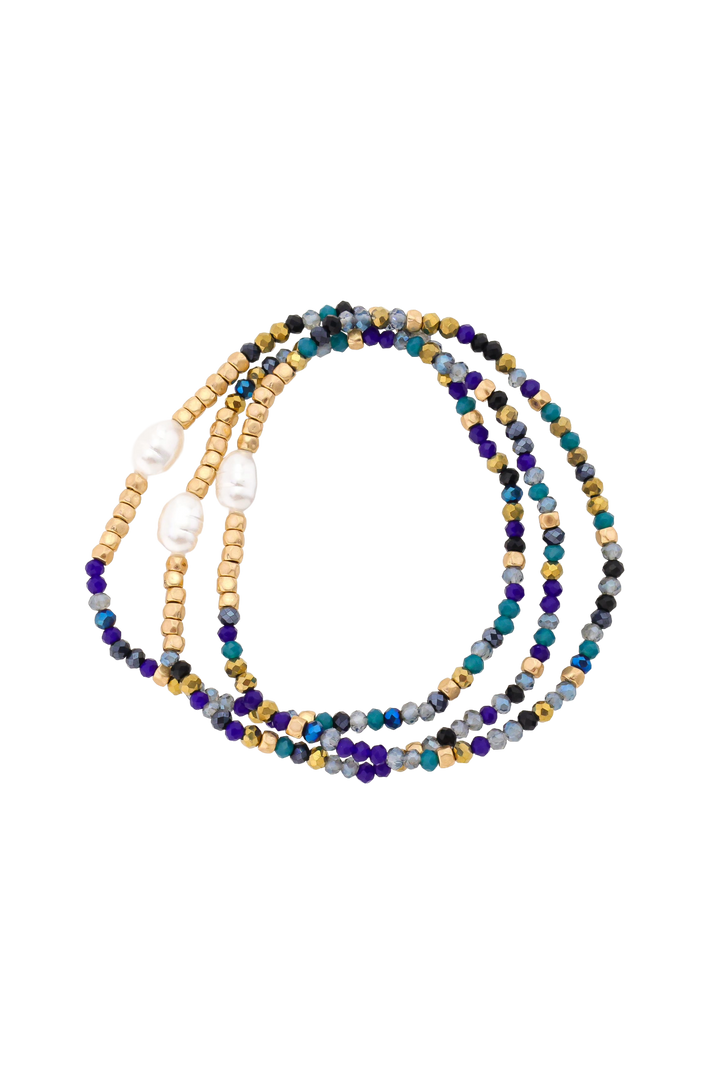 The Baylor Bracelets- Blue Mutli