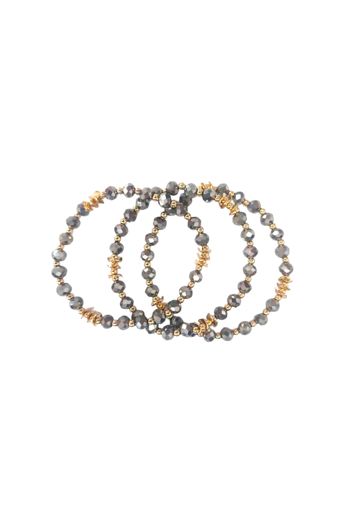 The Carmel Bracelets- Grey